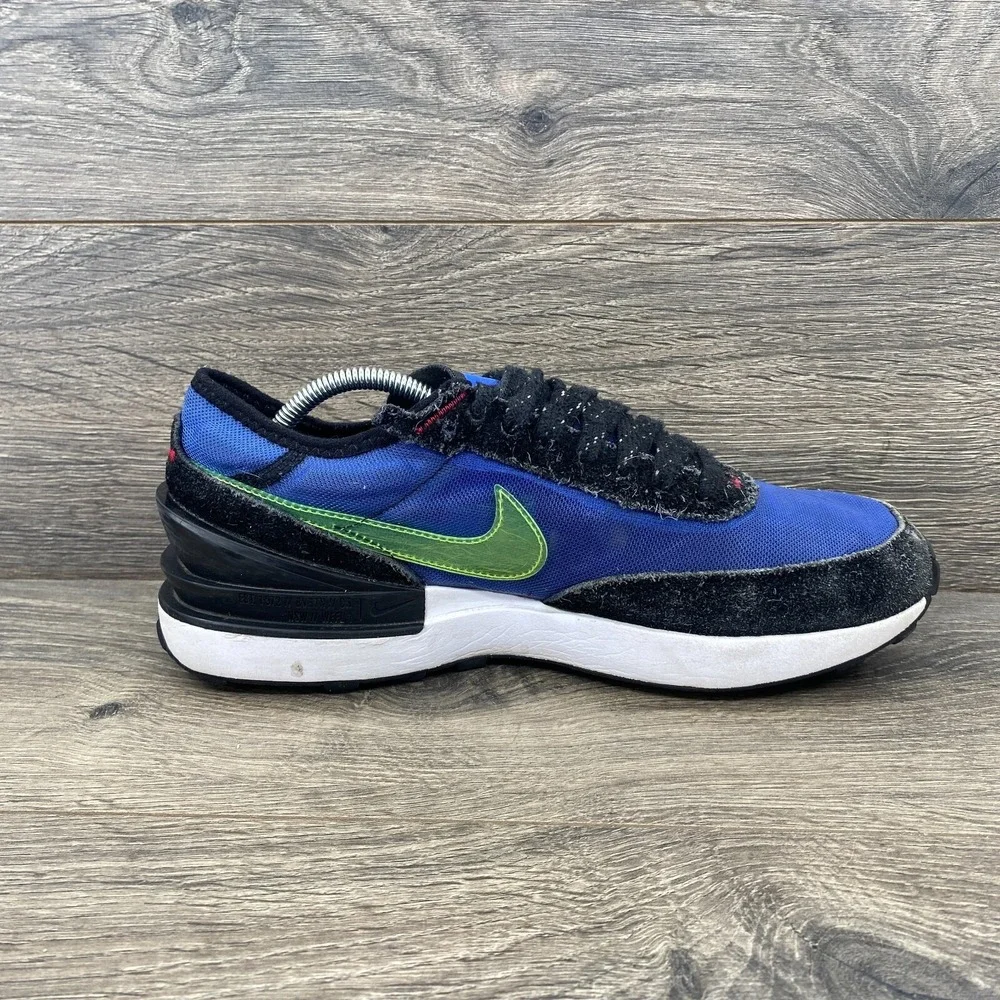 Nike Waffle One Athletic Sneakers Shoes Size 6Y Youth Boy's Blue Volt DV2235-400